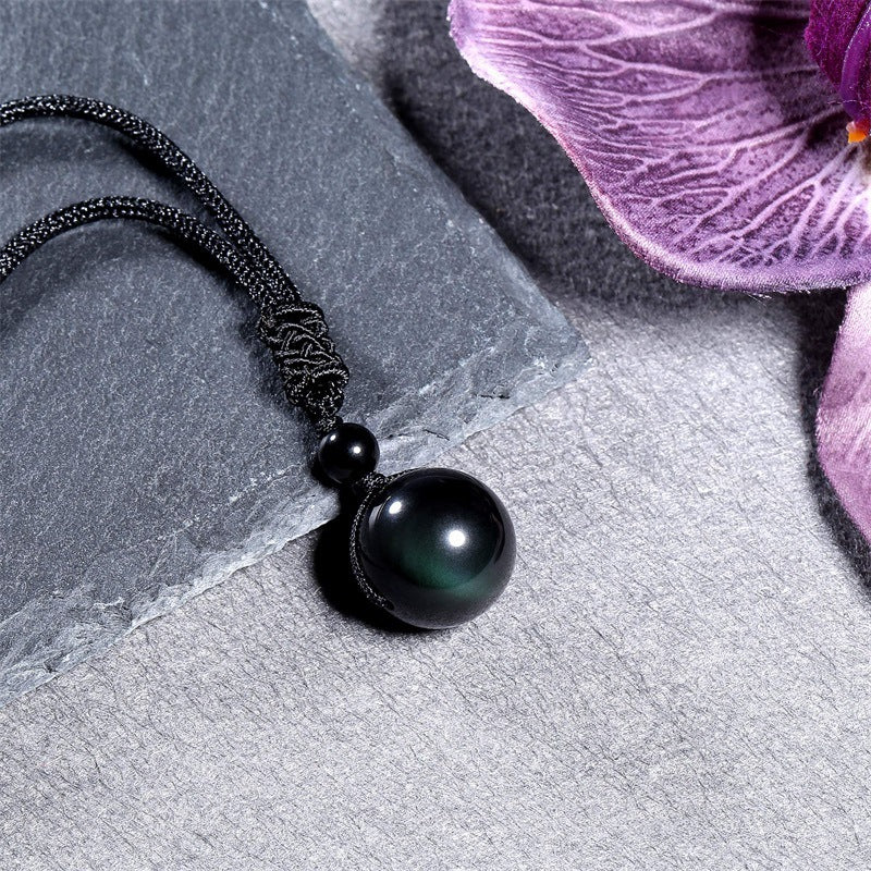 Obsidian Necklace – Protect Your Peace